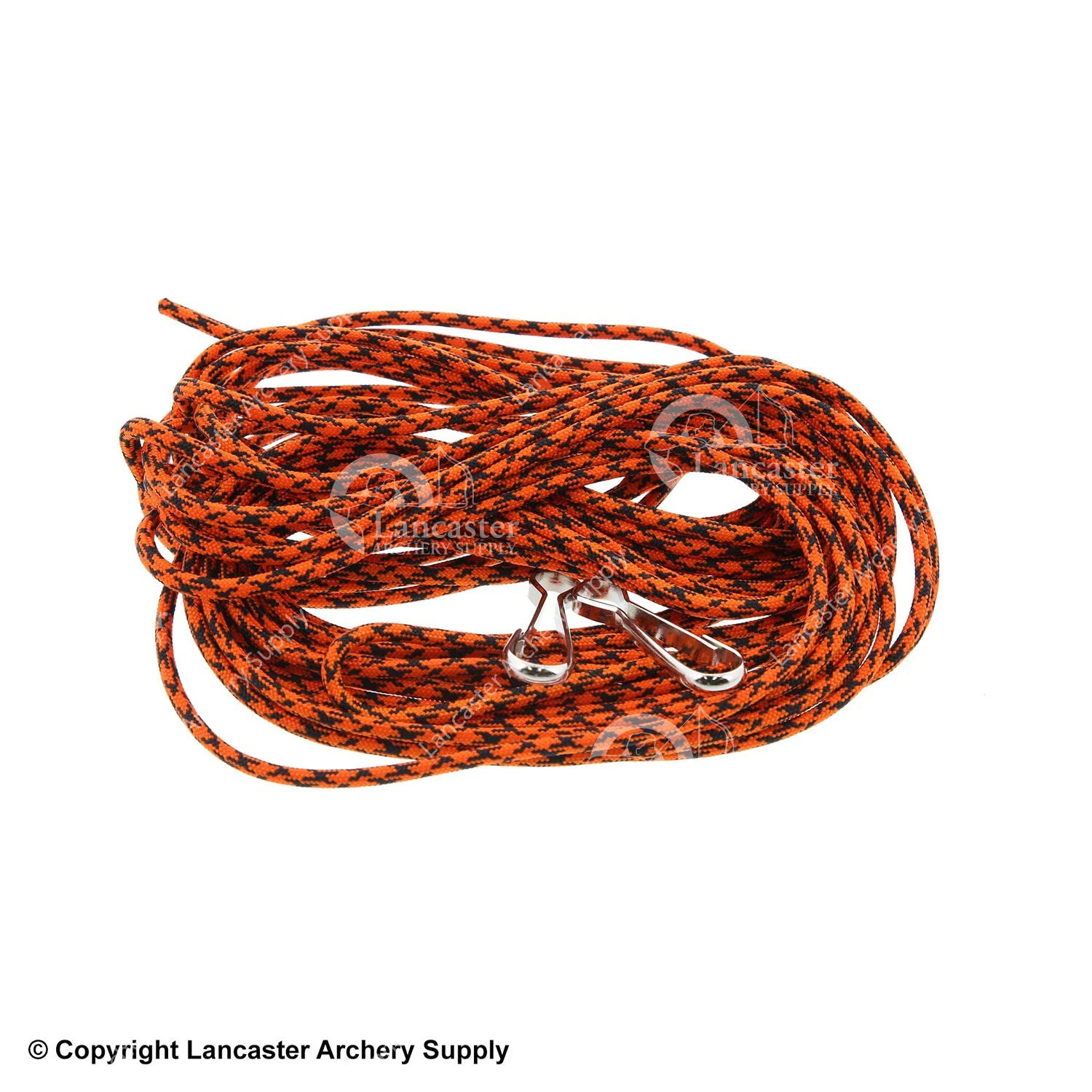 Lancaster Archery Supply 30' Orange Pull-Up Rope With Clip 3 Lancaster Archery Supply 30' Orange Pull-Up Rope With Clip
