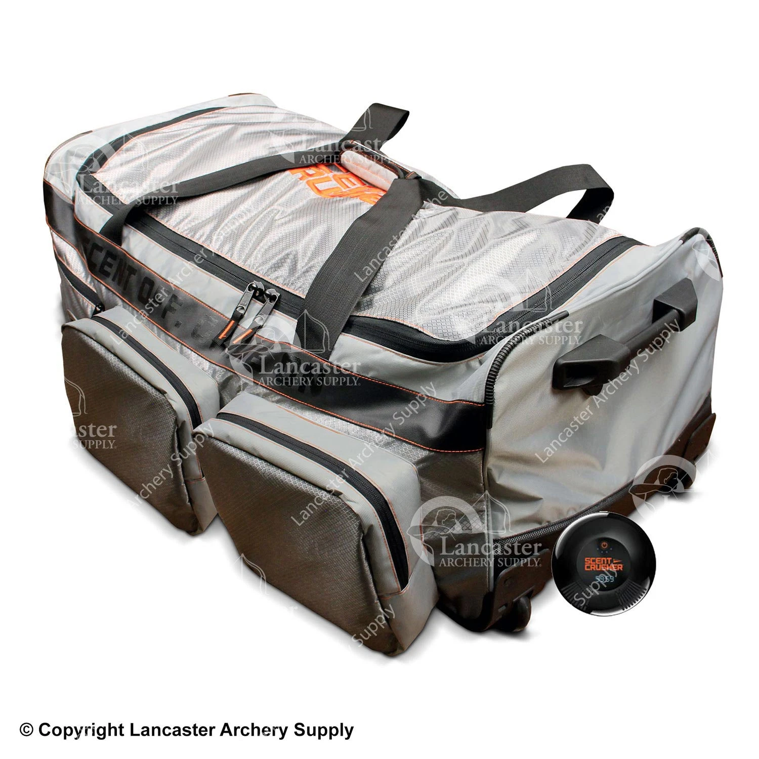 Scent Crusher Roller Bag Duffel With Halo Series Ozone Unit 3 Scent Crusher Roller Bag Duffel With Halo Series Ozone Unit