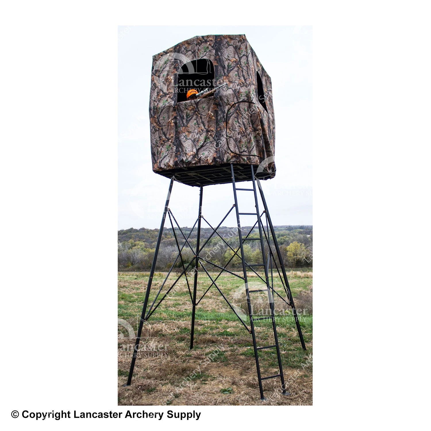 Muddy Quad Pod 12' Tower Blind 3 Muddy Quad Pod 12' Tower Blind